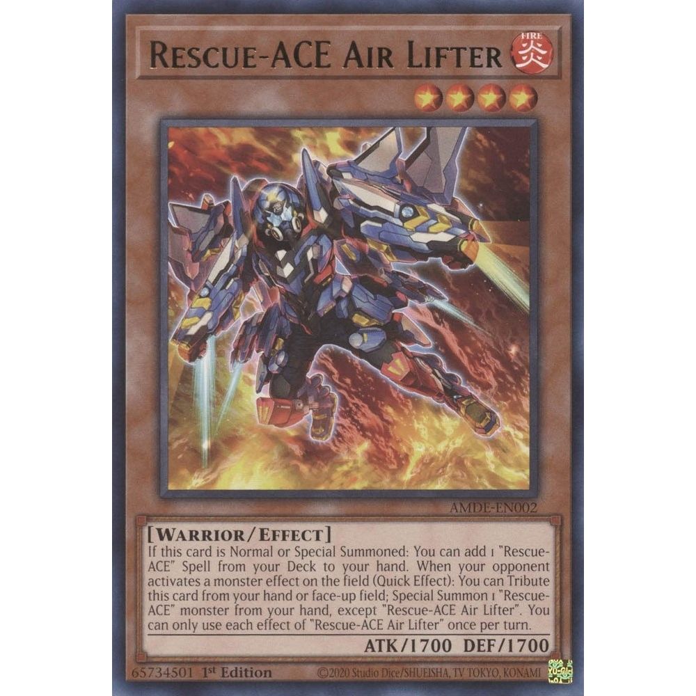 Image for Rescue-ACE Air Lifter (AMDE-EN002) (AMDE) - YuGiOh