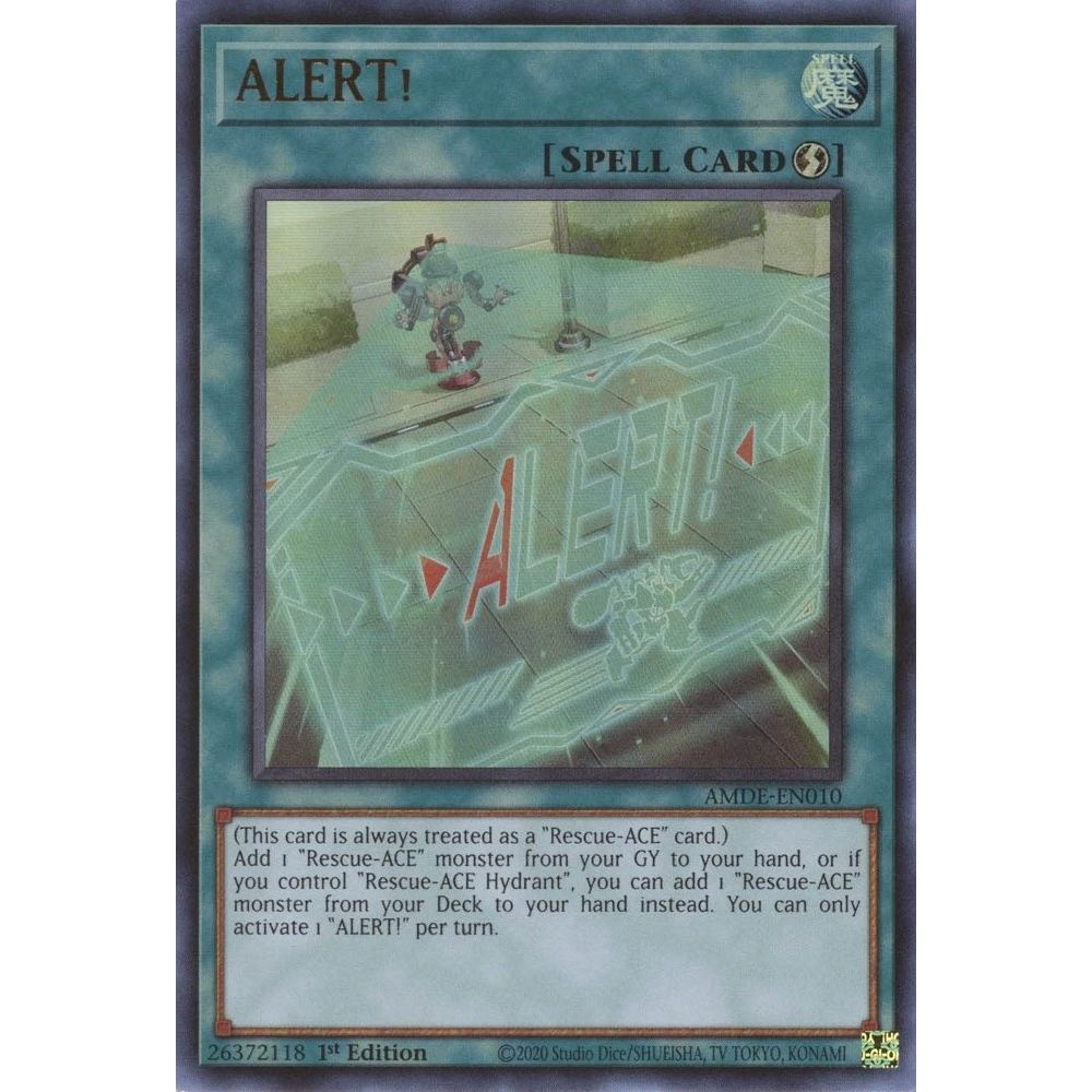 Image for ALERT! (AMDE-EN010) (AMDE) - YuGiOh