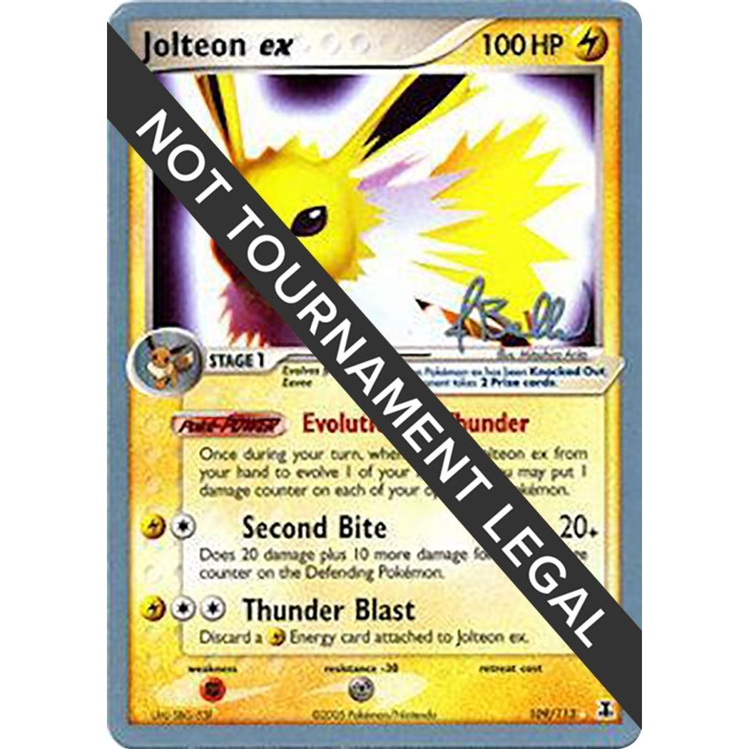 Image for Jolteon ex - 2006 (Jimmy Ballard) (109/113) (WCD) - Pokemon