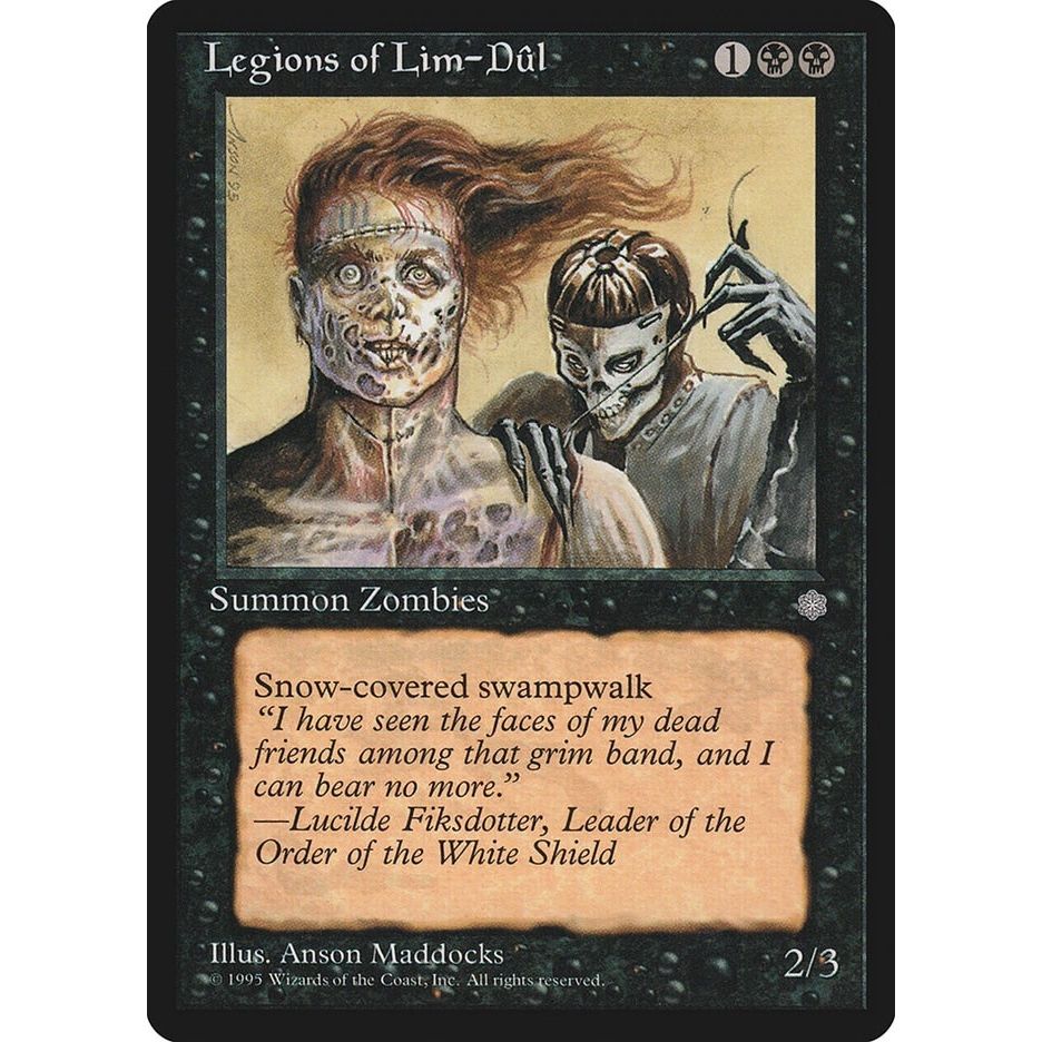 Image for Legions of Lim-Dul (ICE) - Magic: The Gathering