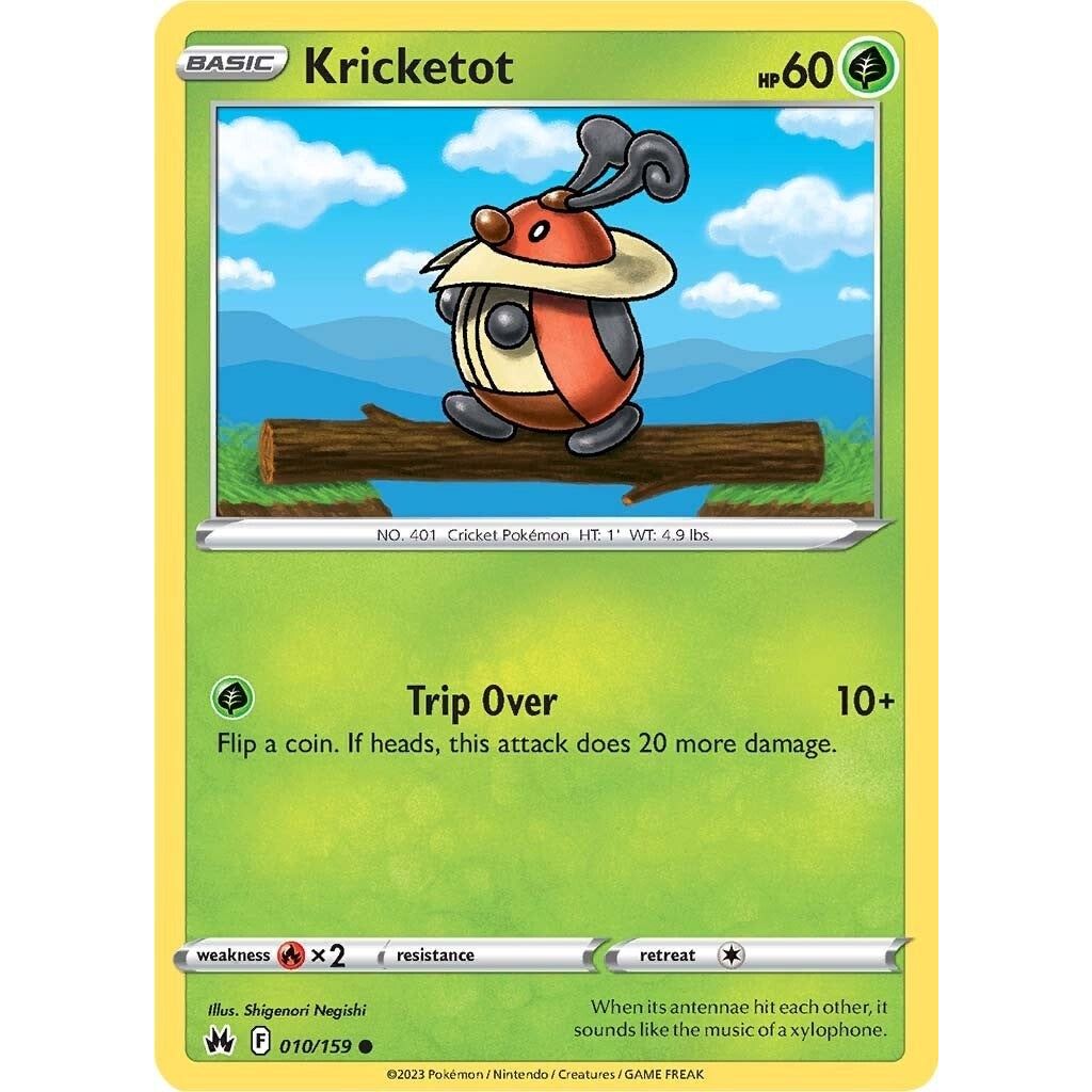 Image for Kricketot (010/159) (CRZ) - Pokemon