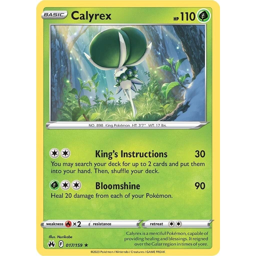 Image for Calyrex (017/159) (CRZ) - Pokemon