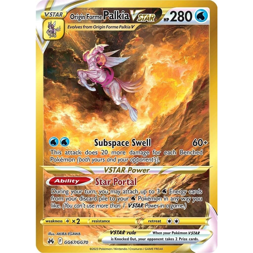 Image for Origin Forme Palkia VSTAR (Secret) (GG67/GG70) (CRZ:GG) - Pokemon