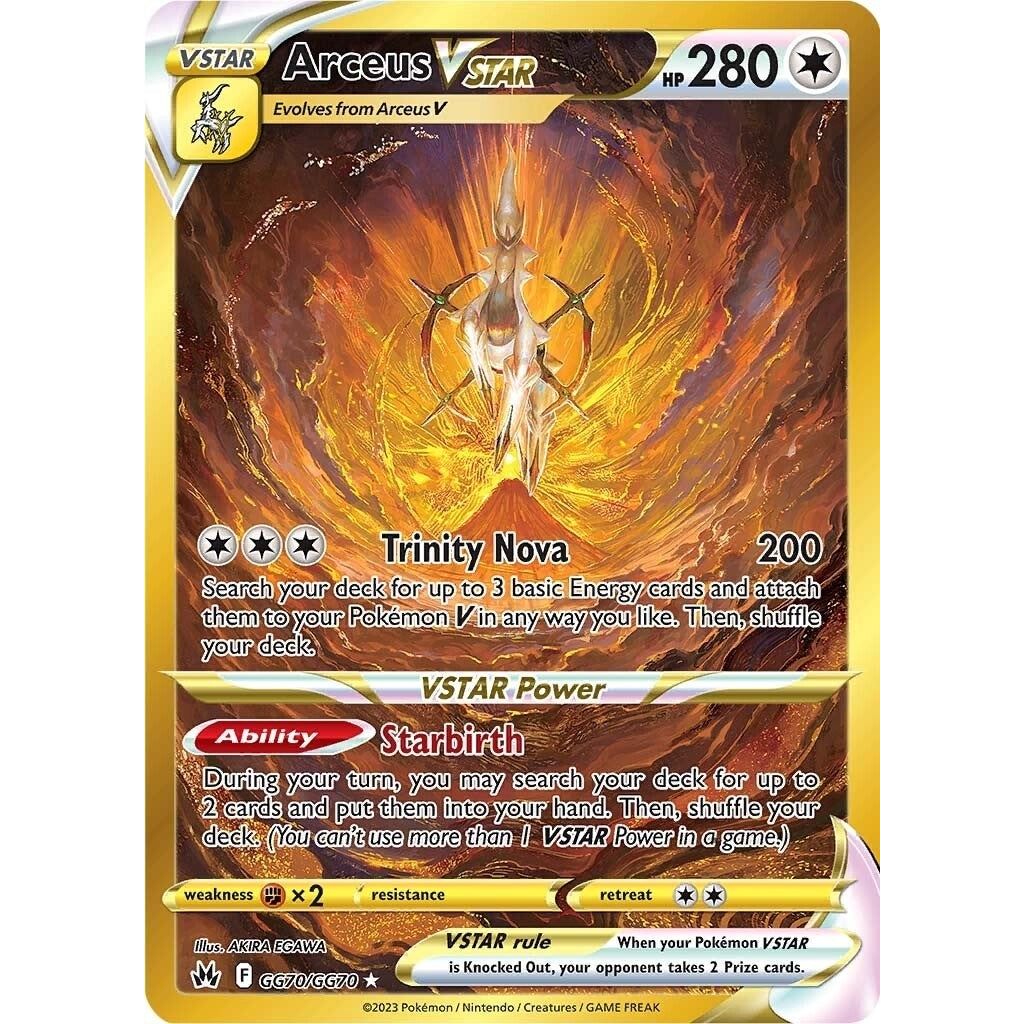 Image for Arceus VSTAR (Secret) (GG70/GG70) (CRZ:GG) - Pokemon