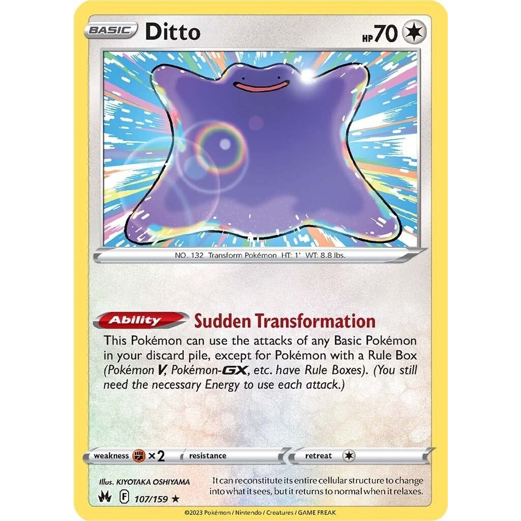 Image for Ditto (107/159) (CRZ) - Pokemon