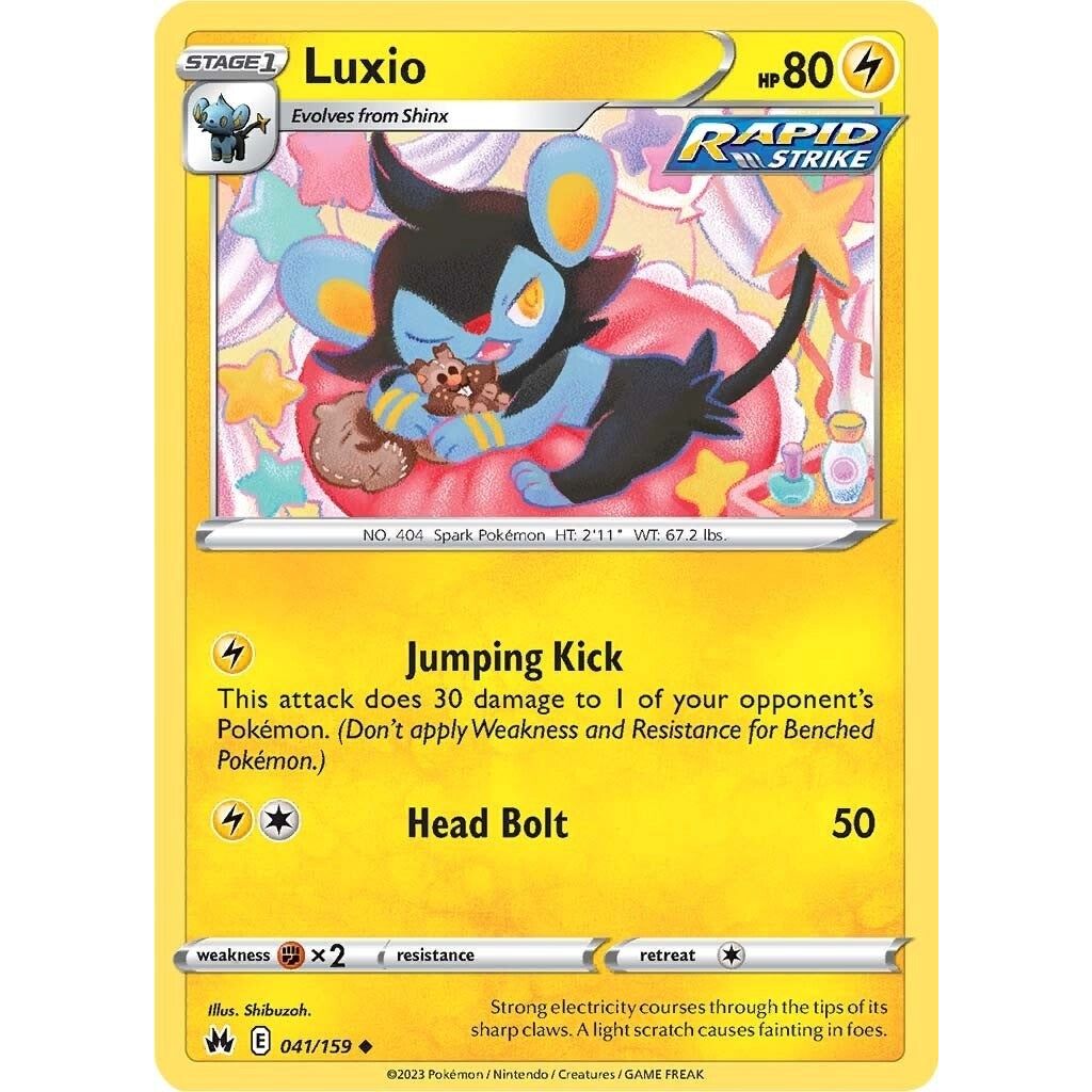 Image for Luxio (41) (041/159) (CRZ) - Pokemon