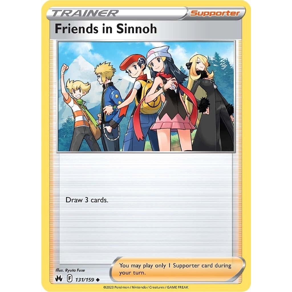 Image for Friends in Sinnoh (131/159) (CRZ) - Pokemon