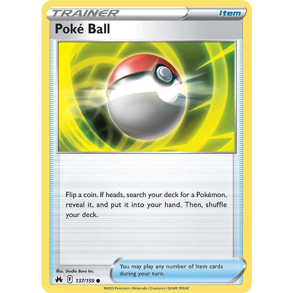 Image for Poke Ball (137/159) (CRZ) - Pokemon