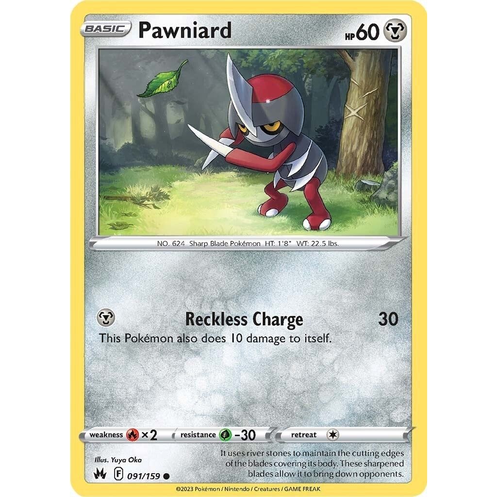 Image for Pawniard (91) (091/159) (CRZ) - Pokemon