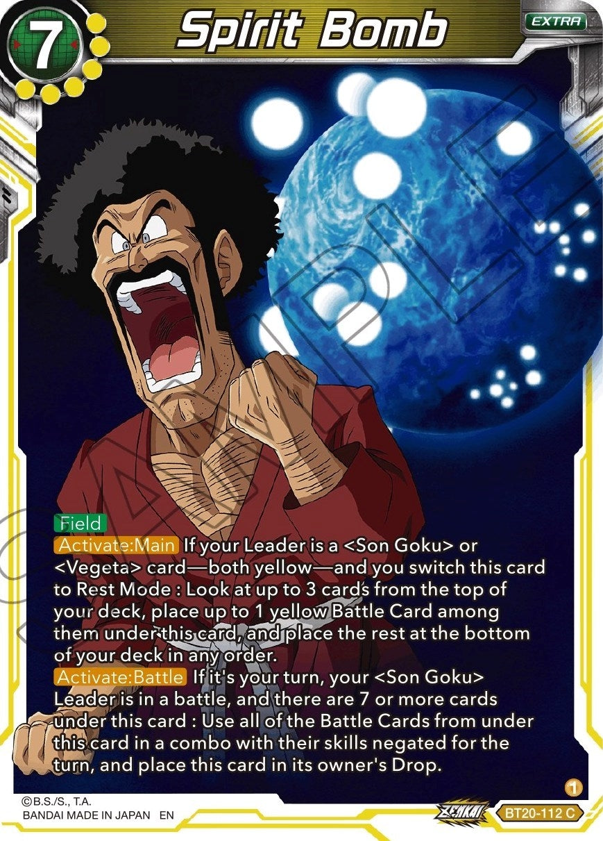 Image for Spirit Bomb (BT20-112) (DBS-B20) - Dragon Ball Super: Masters