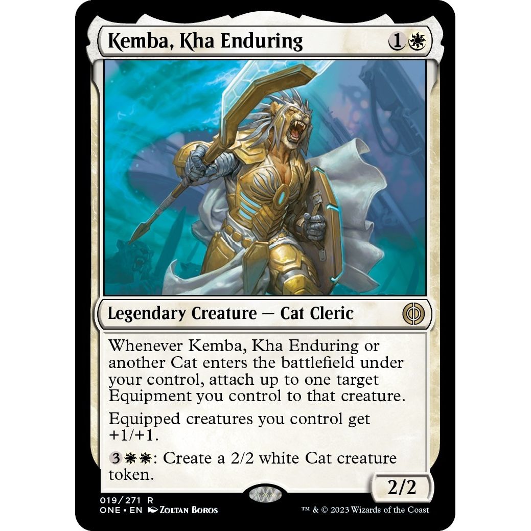 Image for Kemba, Kha Enduring (19) (ONE) - Magic: The Gathering