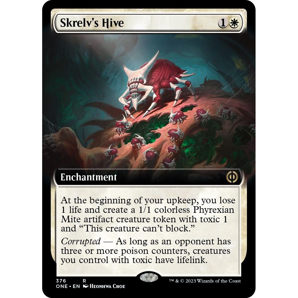 Image for Skrelv's Hive (Extended Art) (376) (ONE) - Magic: The Gathering