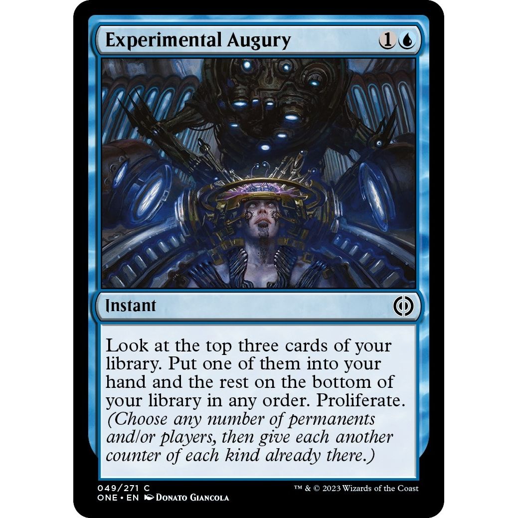 Image for Experimental Augury (49) (ONE) - Magic: The Gathering