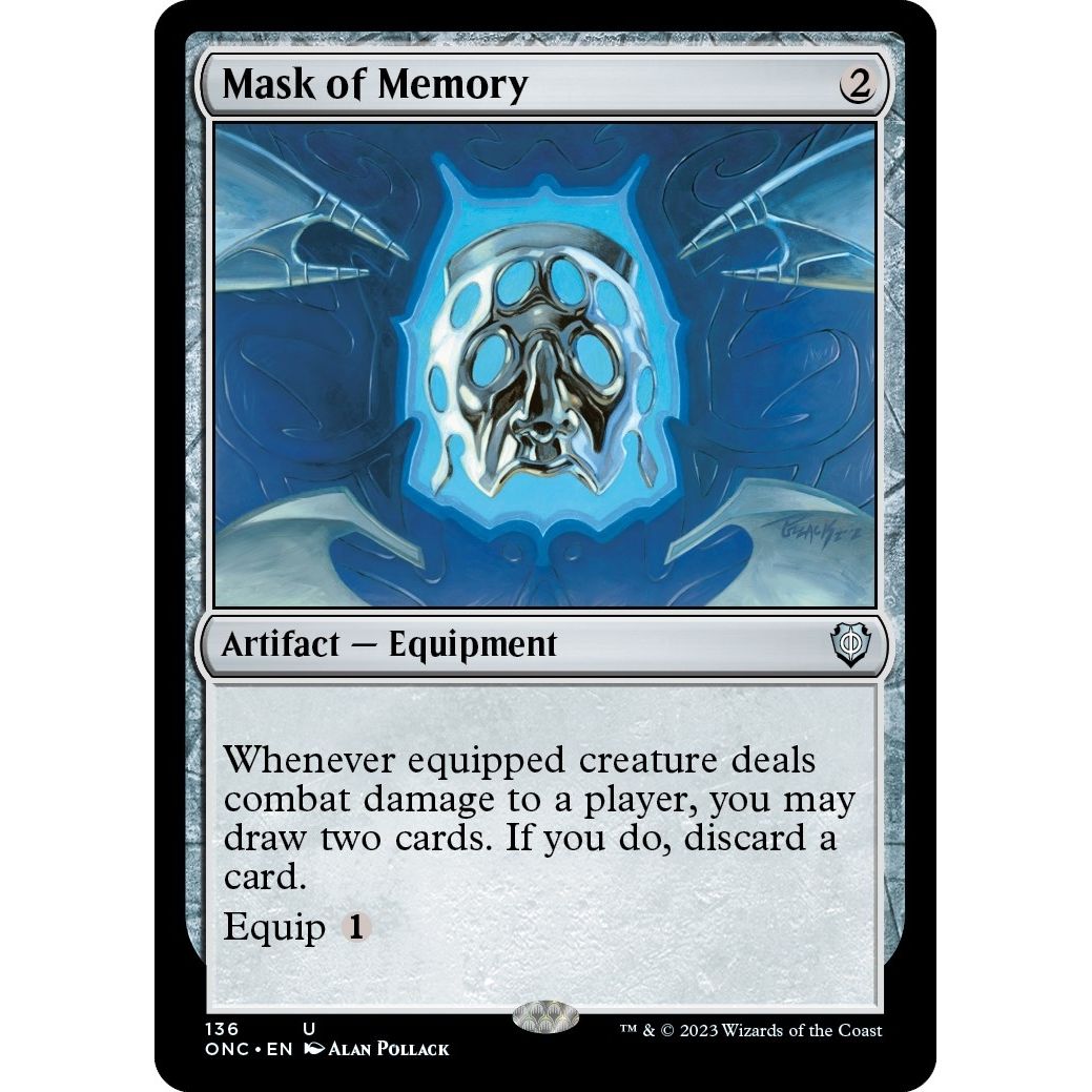 Image for Mask of Memory (136) (ONC) - Magic: The Gathering