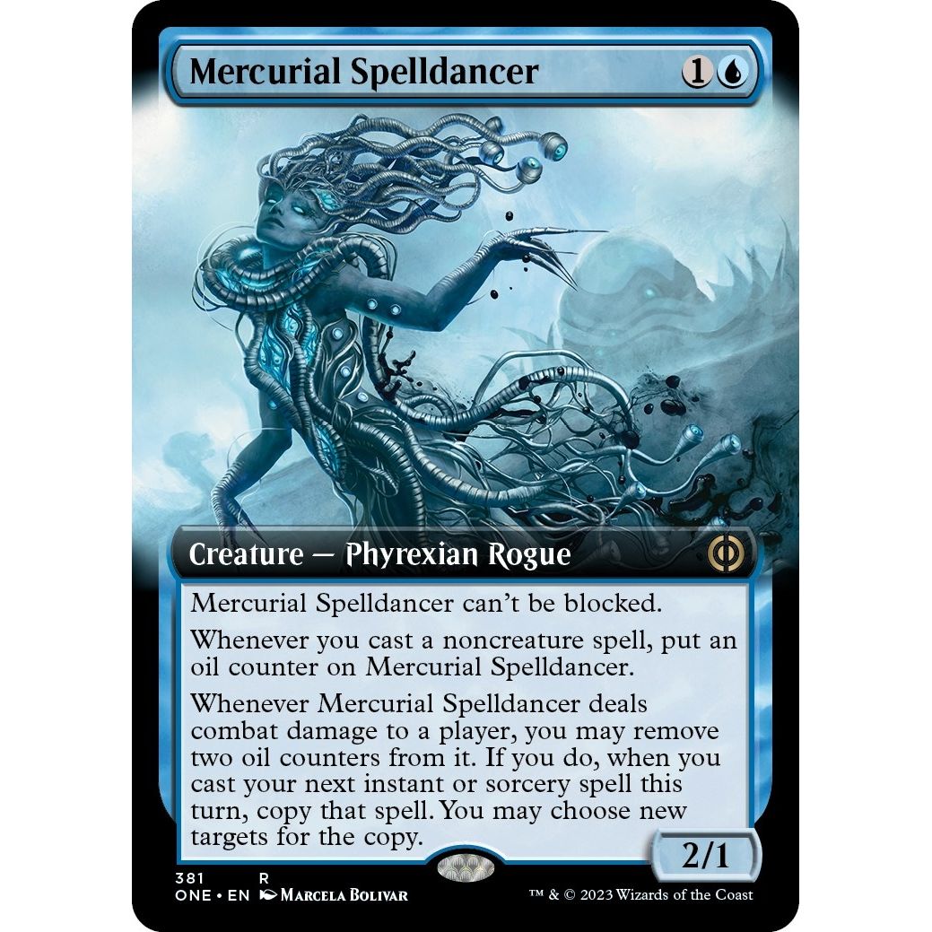 Image for Mercurial Spelldancer (Extended Art) (381) (ONE) - Magic: The Gathering