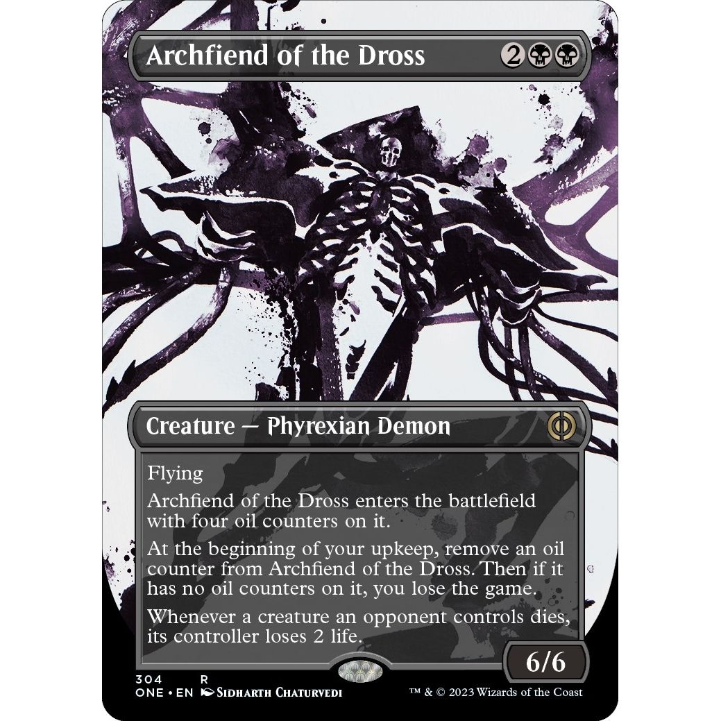 Image for Archfiend of the Dross (Showcase) (304) (ONE) - Magic: The Gathering