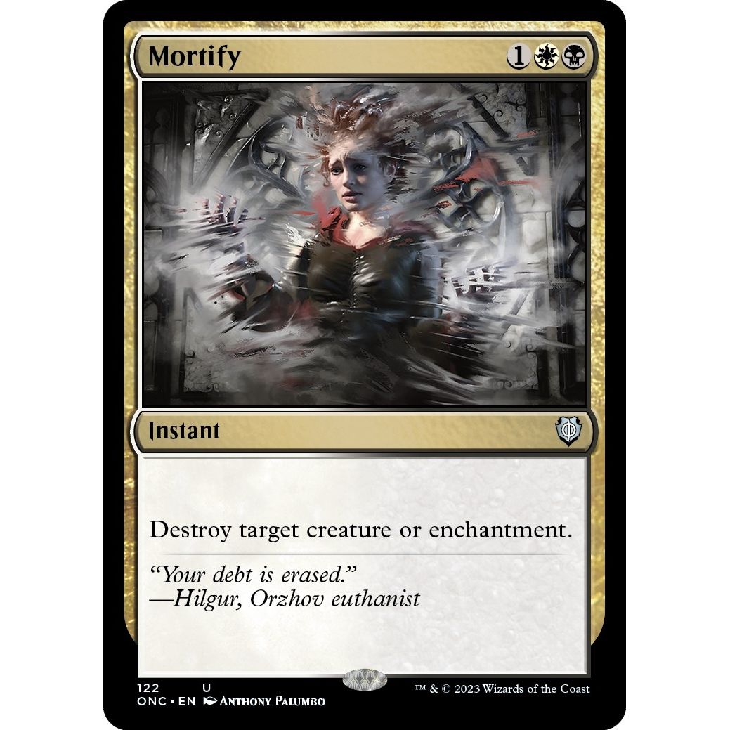 Image for Mortify (122) (ONC) - Magic: The Gathering
