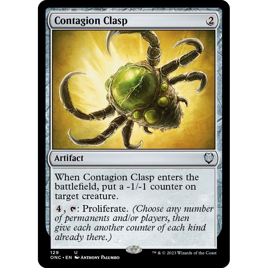 Image for Contagion Clasp (129) (ONC) - Magic: The Gathering