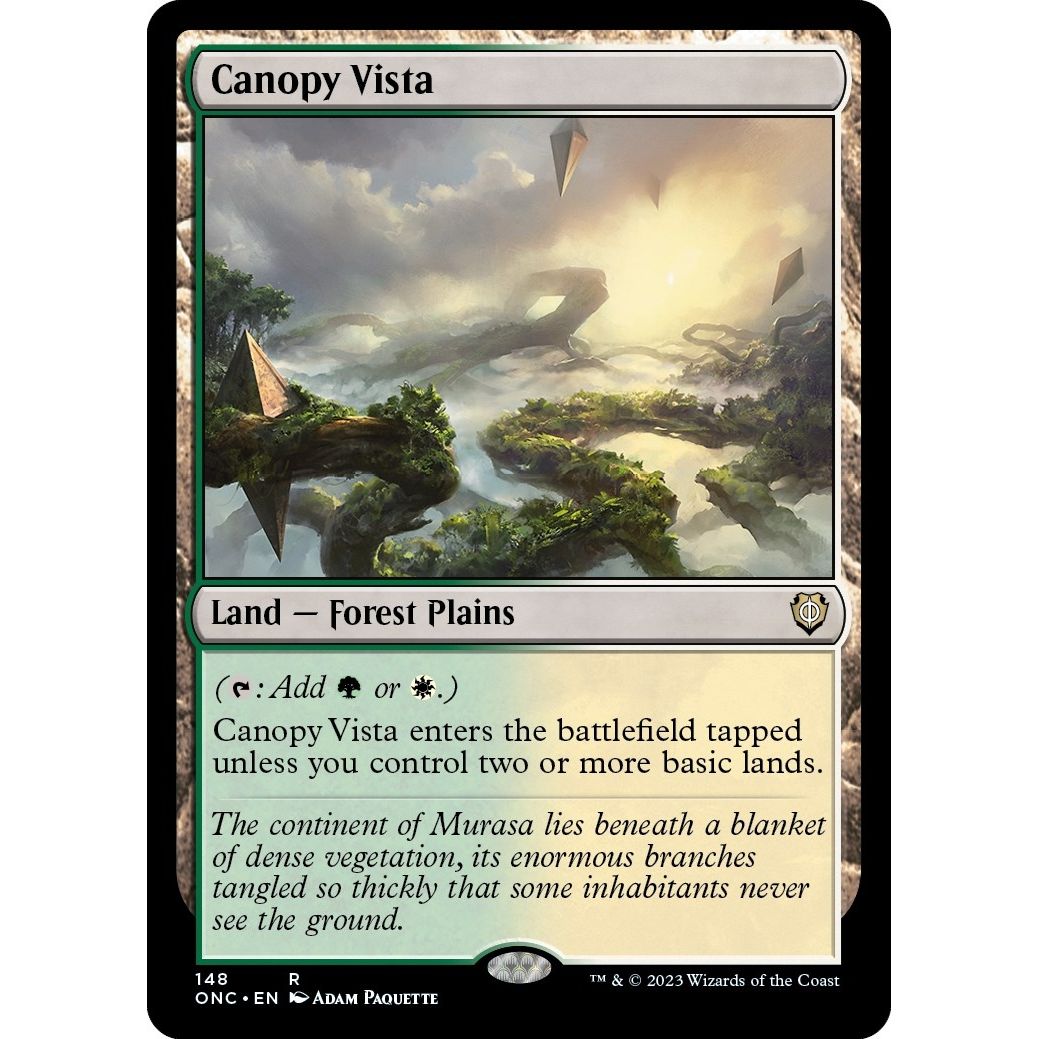 Image for Canopy Vista (148) (ONC) - Magic: The Gathering