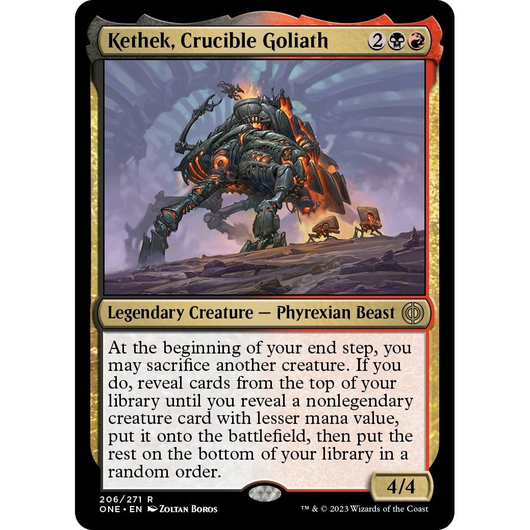 Image for Kethek, Crucible Goliath (206) (ONE) - Magic: The Gathering
