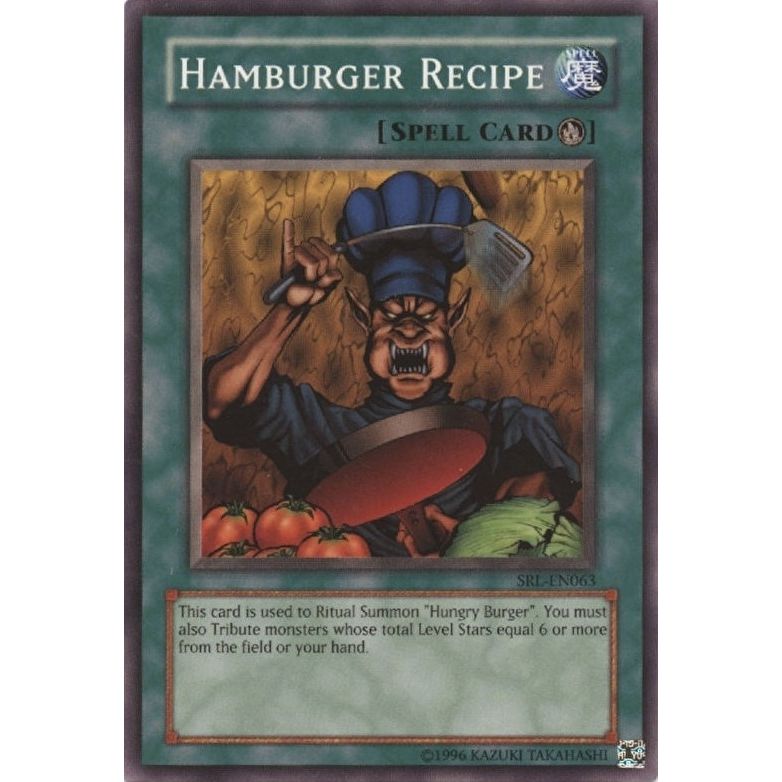 Image for Hamburger Recipe (SRL-EN063) (SRL-EN) - YuGiOh