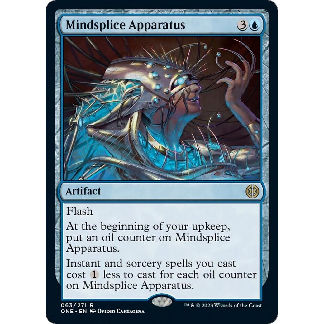 Image for Mindsplice Apparatus (63) (ONE) - Magic: The Gathering