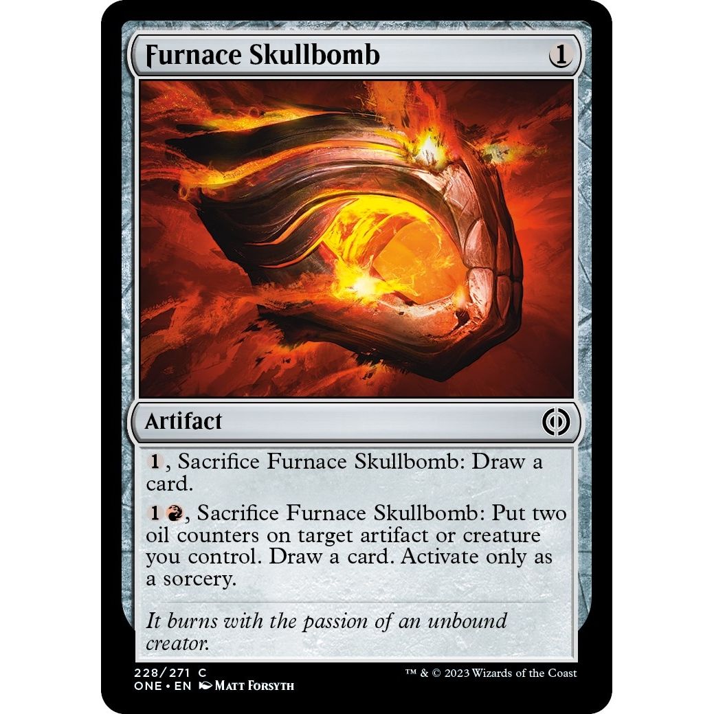 Image for Furnace Skullbomb (228) (ONE) - Magic: The Gathering