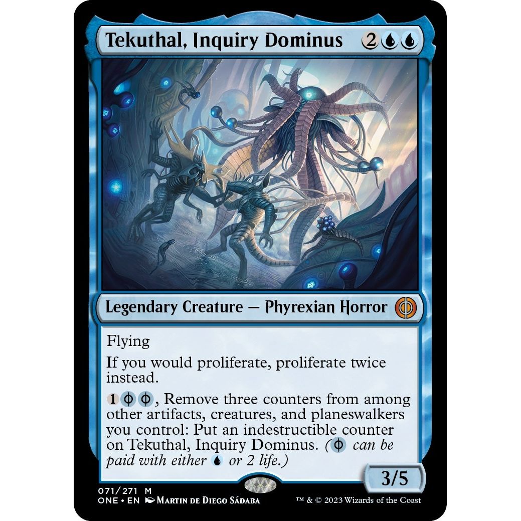 Image for Tekuthal, Inquiry Dominus (71) (ONE) - Magic: The Gathering