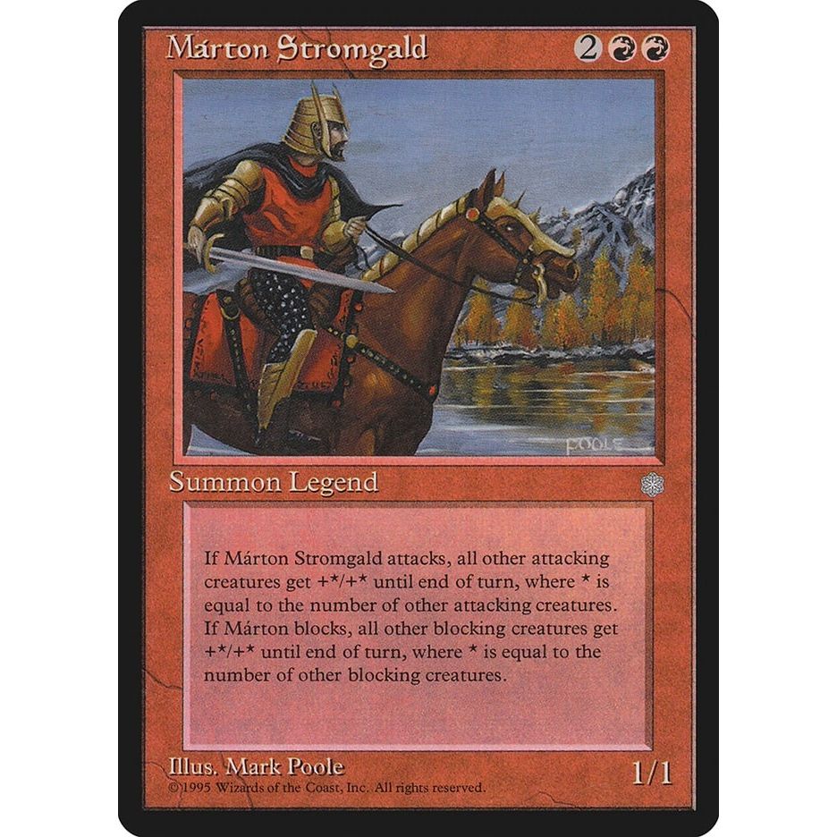 Image for Marton Stromgald (199) (ICE) - Magic: The Gathering