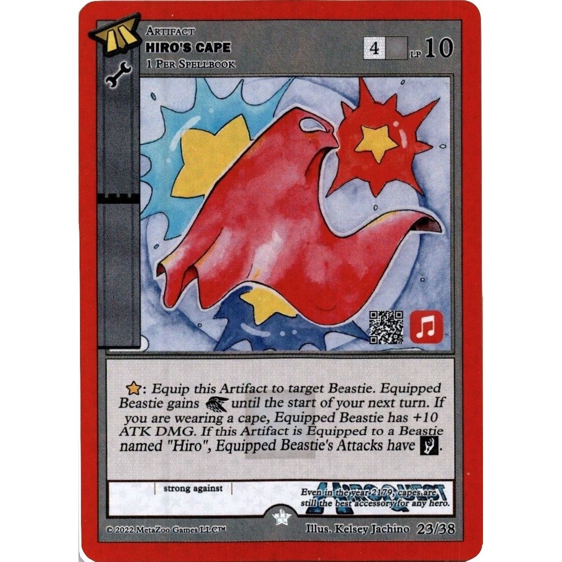 Image for Hiro's Cape (Apple Music) (23/38) (H2) - MetaZoo