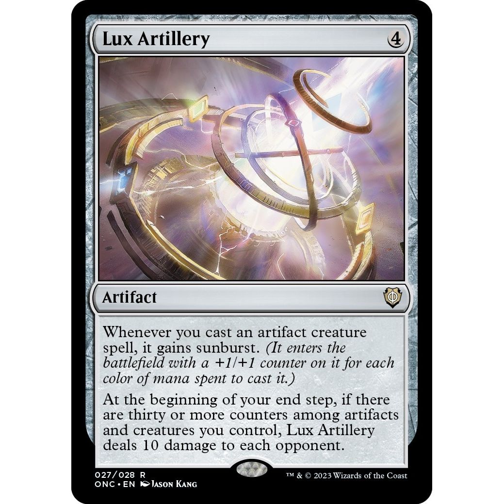 Image for Lux Artillery (27) (ONC) - Magic: The Gathering
