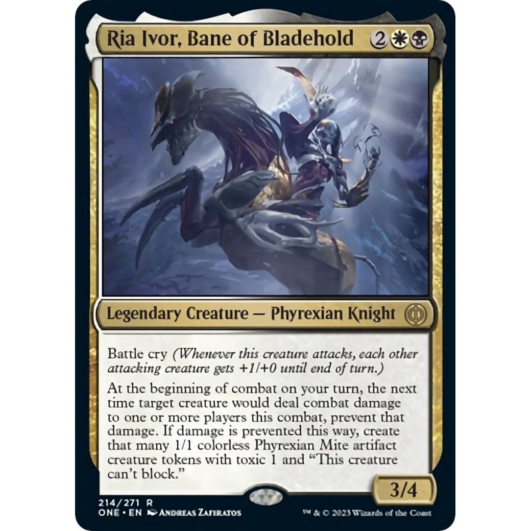 Image for Ria Ivor, Bane of Bladehold (214) (ONE) - Magic: The Gathering