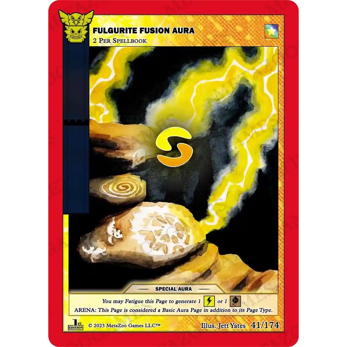 Image for Fulgurite Fusion Aura (41/174) (NATFE) - MetaZoo