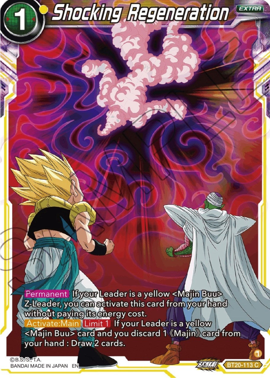 Image for Shocking Regeneration (BT20-113) (DBS-B20) - Dragon Ball Super: Masters