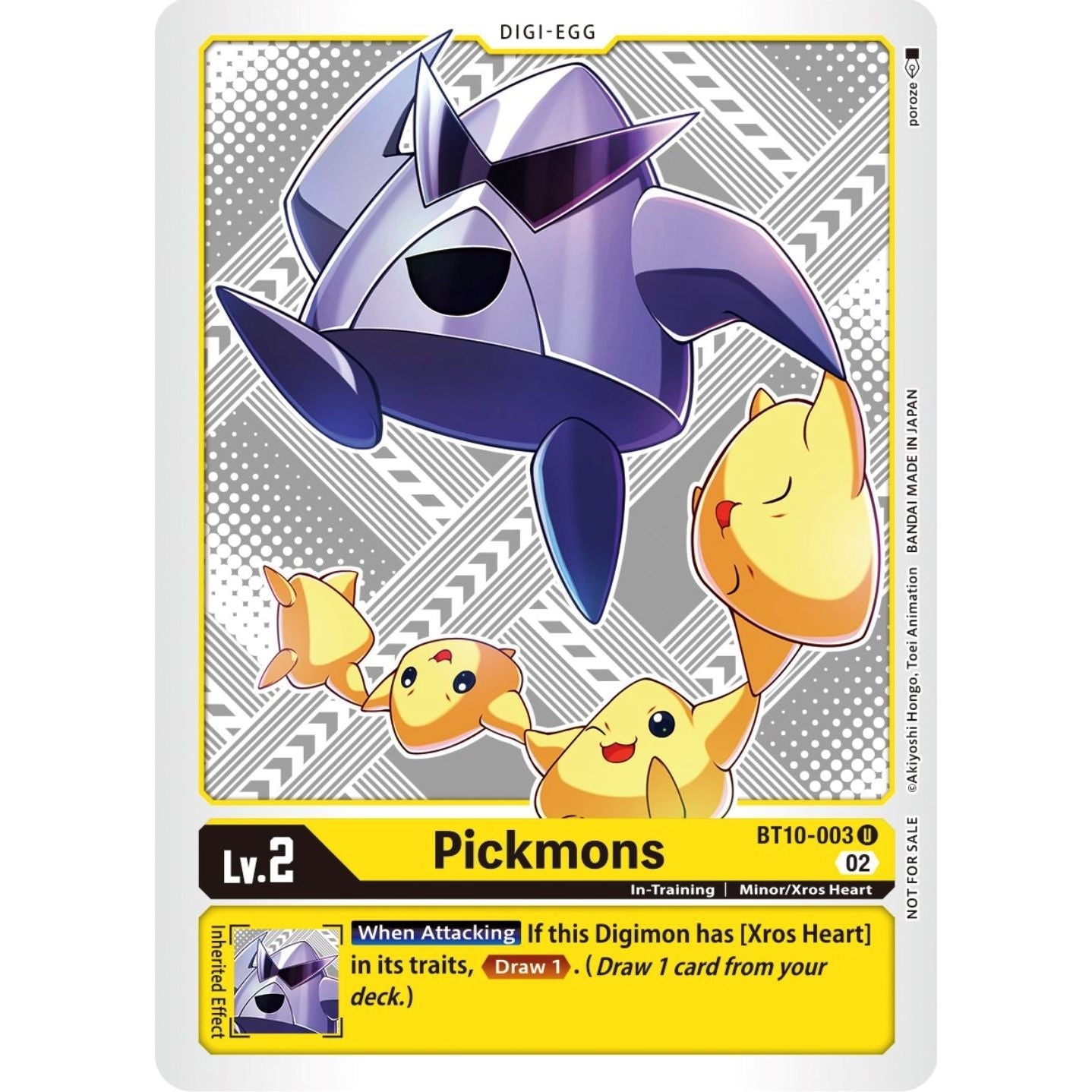 Image for Pickmons (Winner Pack Dimensional Phase) (BT10-003 U) (BT10) - Digimon Card Game