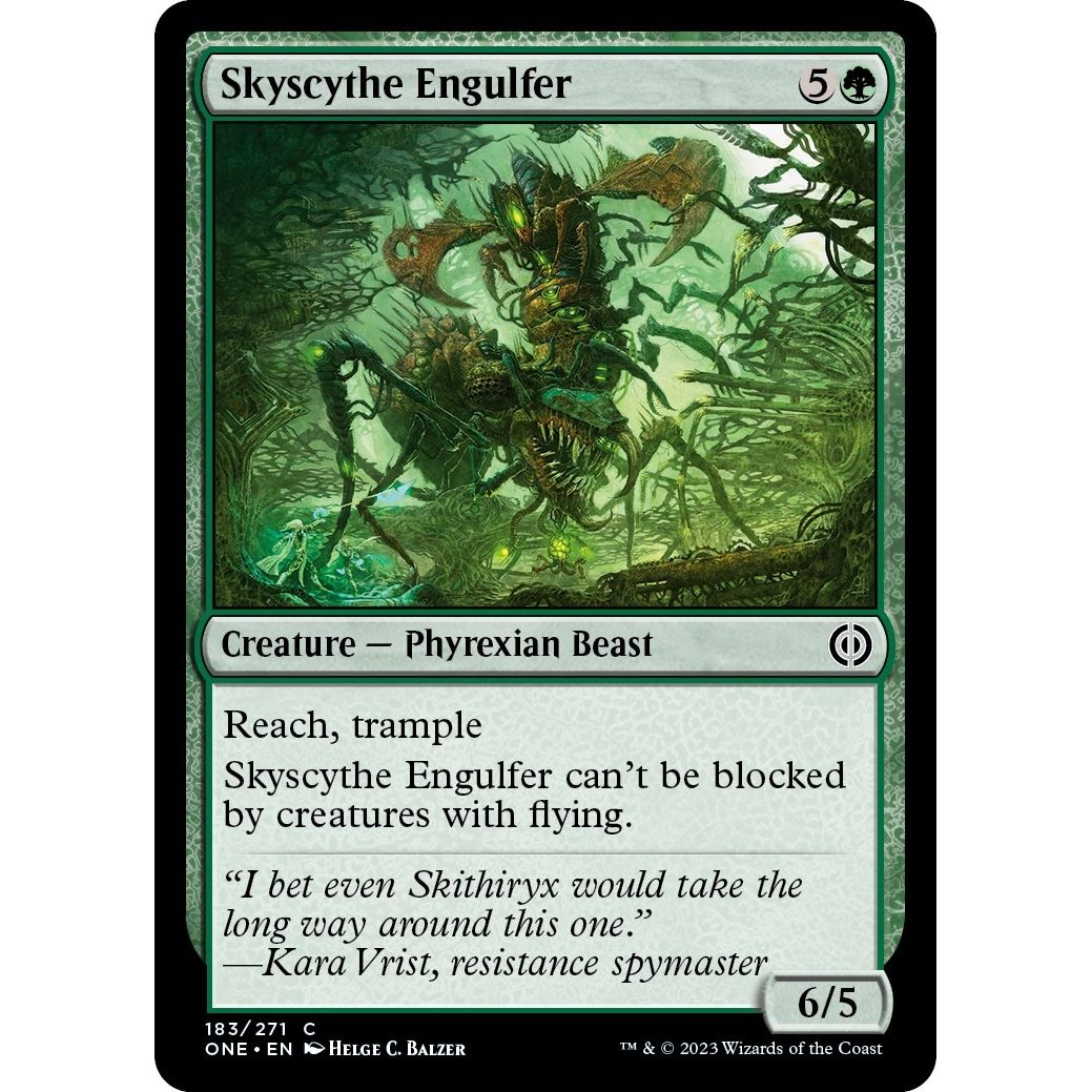 Image for Skyscythe Engulfer (183) (ONE) - Magic: The Gathering