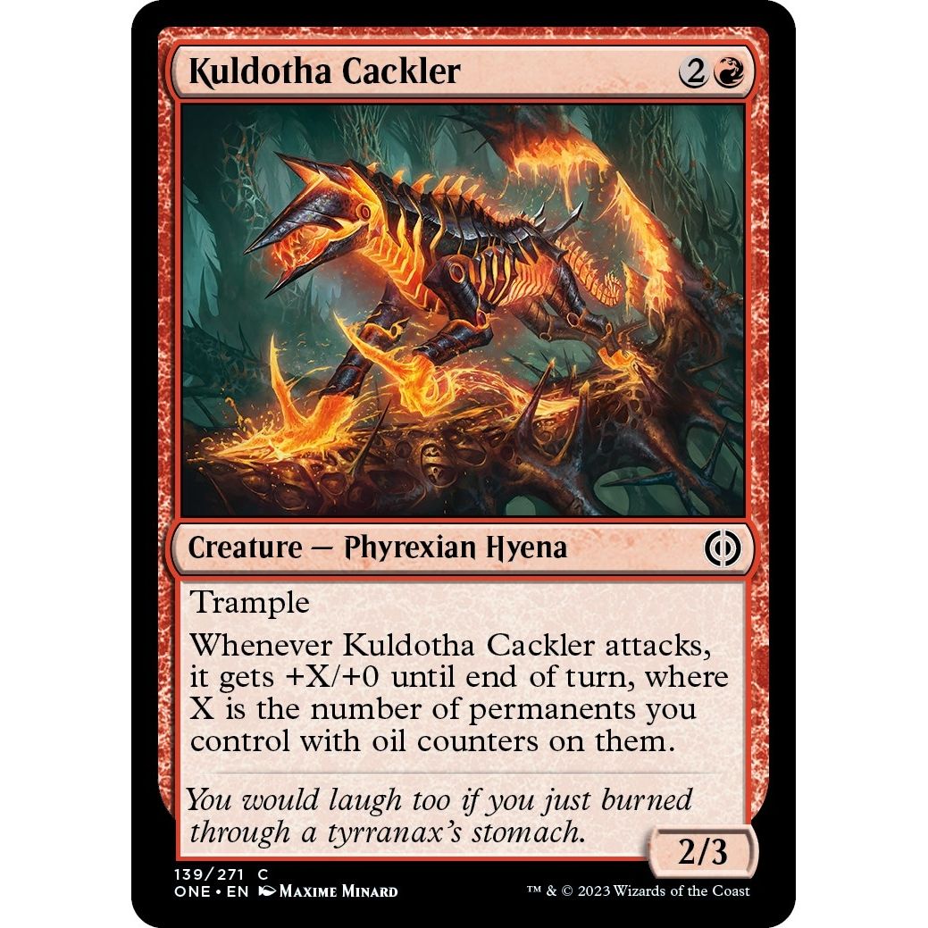 Image for Kuldotha Cackler (139) (ONE) - Magic: The Gathering
