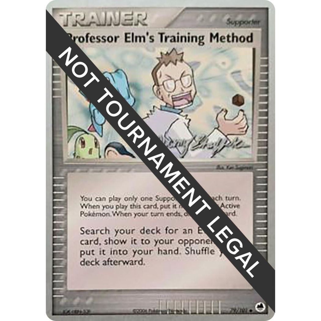 Image for Professor Elm's Training Method - 2007 (Jeremy Scharff-Kim) (79/101) (WCD) - Pokemon