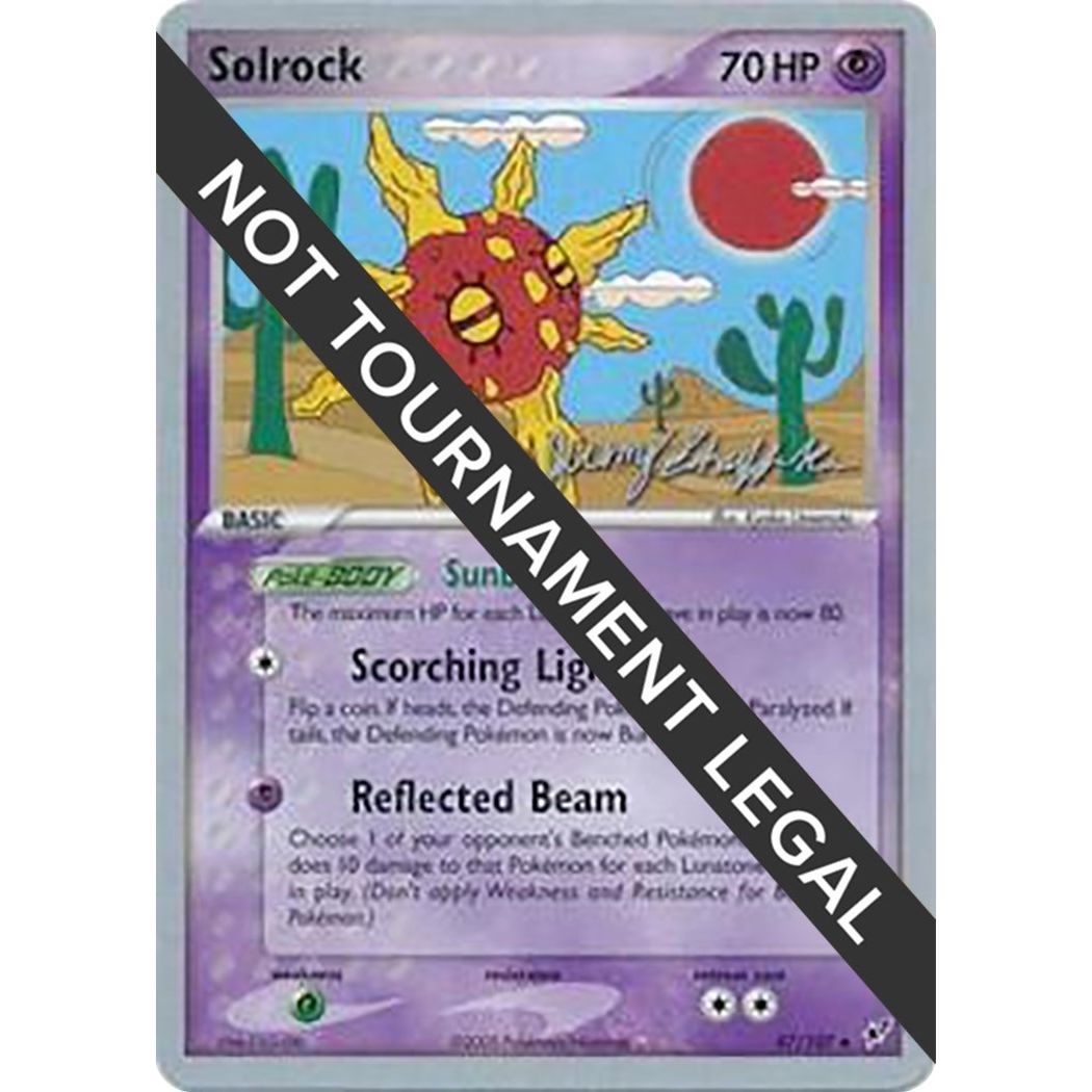 Image for Solrock (47) - 2007 (Jeremy Scharff-Kim) (47/107) (WCD) - Pokemon