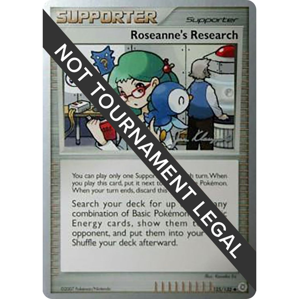 Image for Roseanne's Research - 2008 (Jason Klaczynski) (125/132) (WCD) - Pokemon