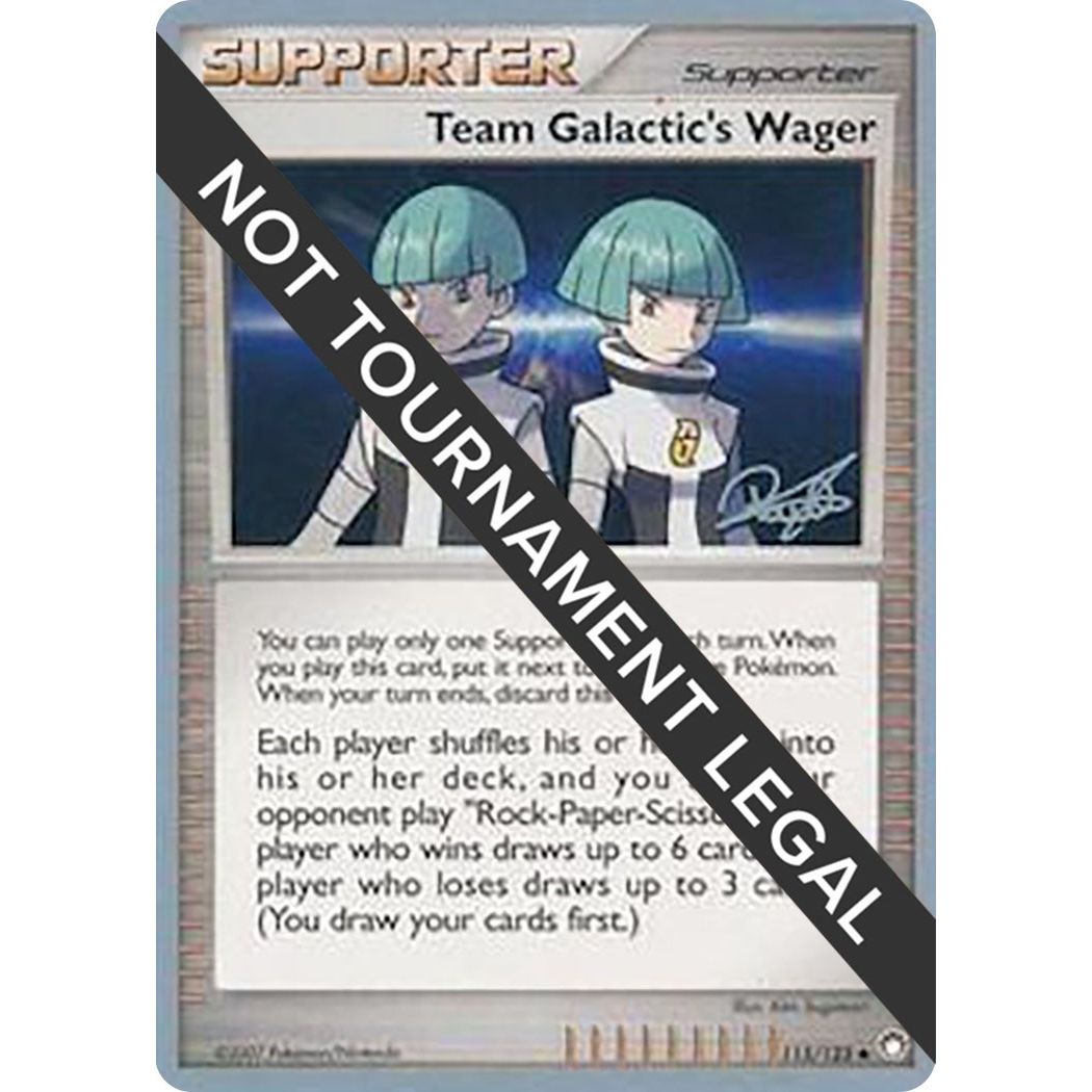 Image for Team Galactic's Wager - 2008 (Paul Atanassov) (115/123) (WCD) - Pokemon