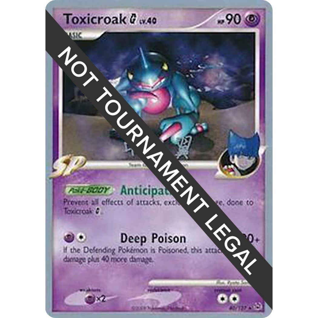 Image for Toxicroak G (40) - 2009 (Tsubasa Nakamura) (40/127) (WCD) - Pokemon