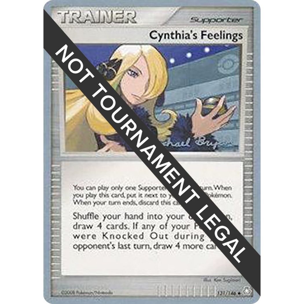 Image for Cynthia's Feelings - 2010 (Mychael Bryan) (131/146) (WCD) - Pokemon