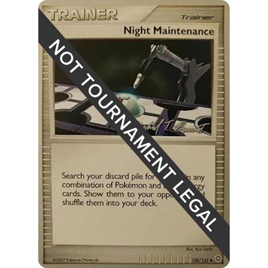 Image for Night Maintenance - 2010 (Michael Pramawat) (120/132) (WCD) - Pokemon