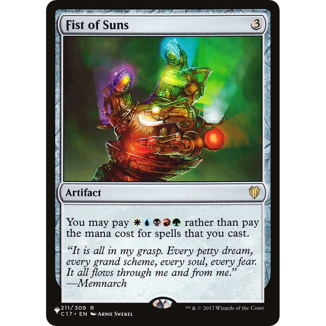 Image for Fist of Suns (211/309) (LIST) - Magic: The Gathering