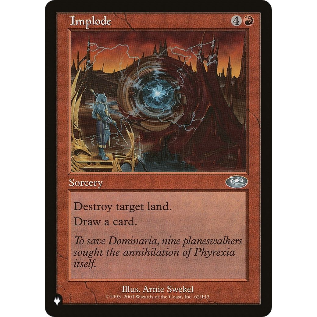 Image for Implode (62/143) (LIST) - Magic: The Gathering