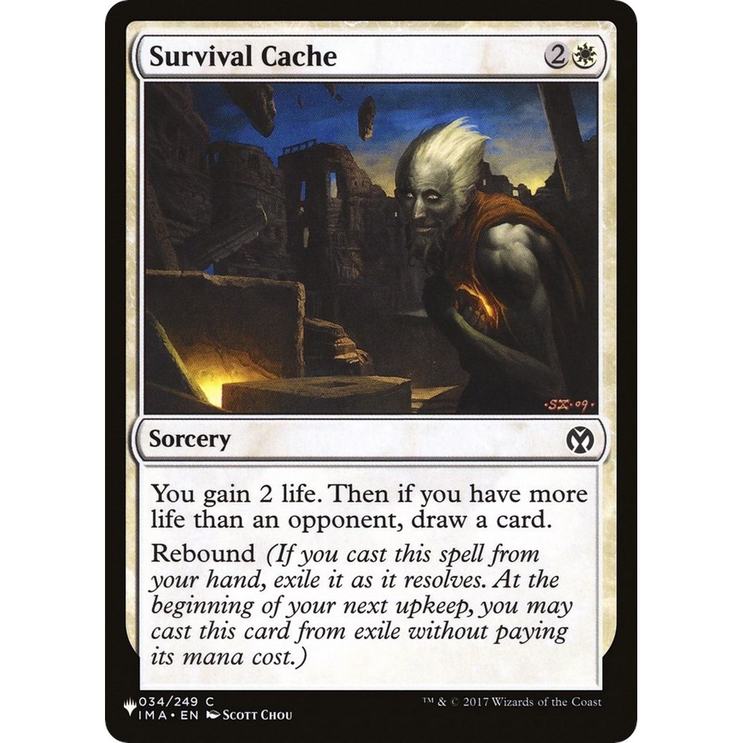 Image for Survival Cache (034/249) (LIST) - Magic: The Gathering