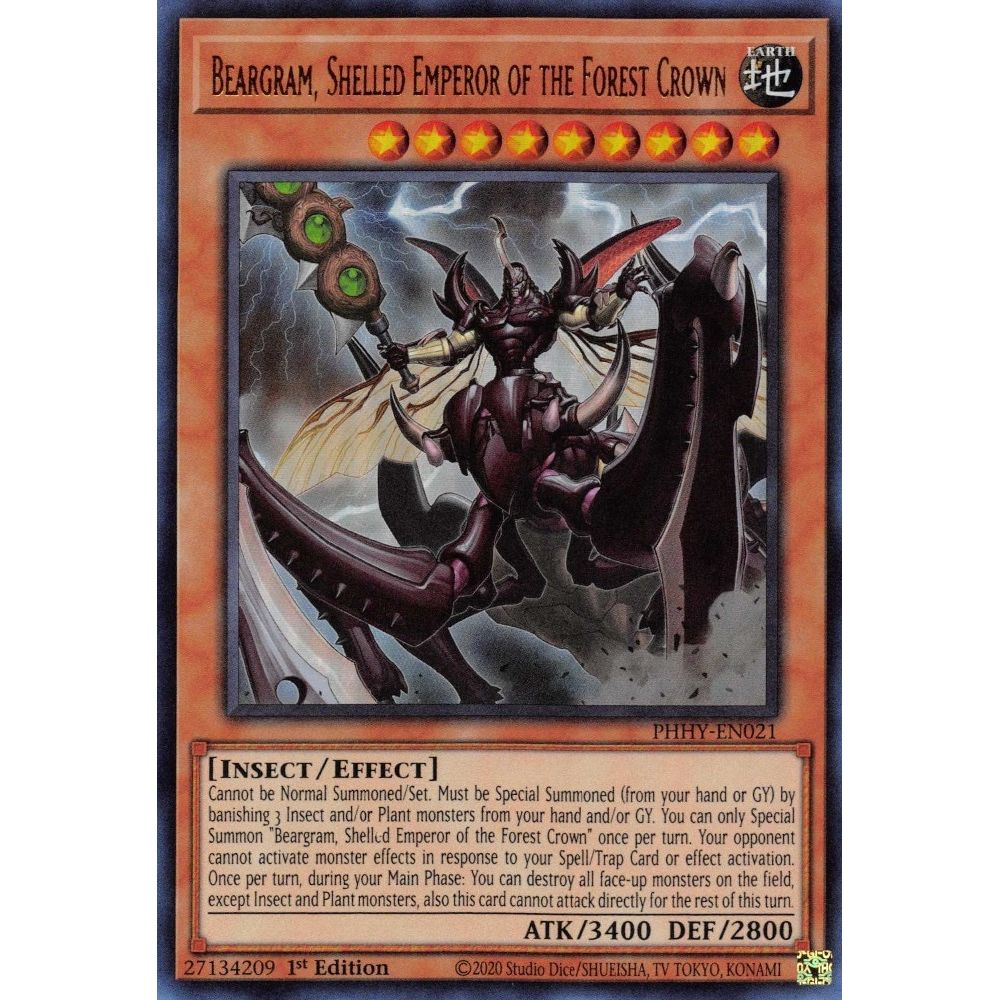 Image for Beargram, Shelled Emperor of the Forest Crown (PHHY-EN021) (PHHY) - YuGiOh