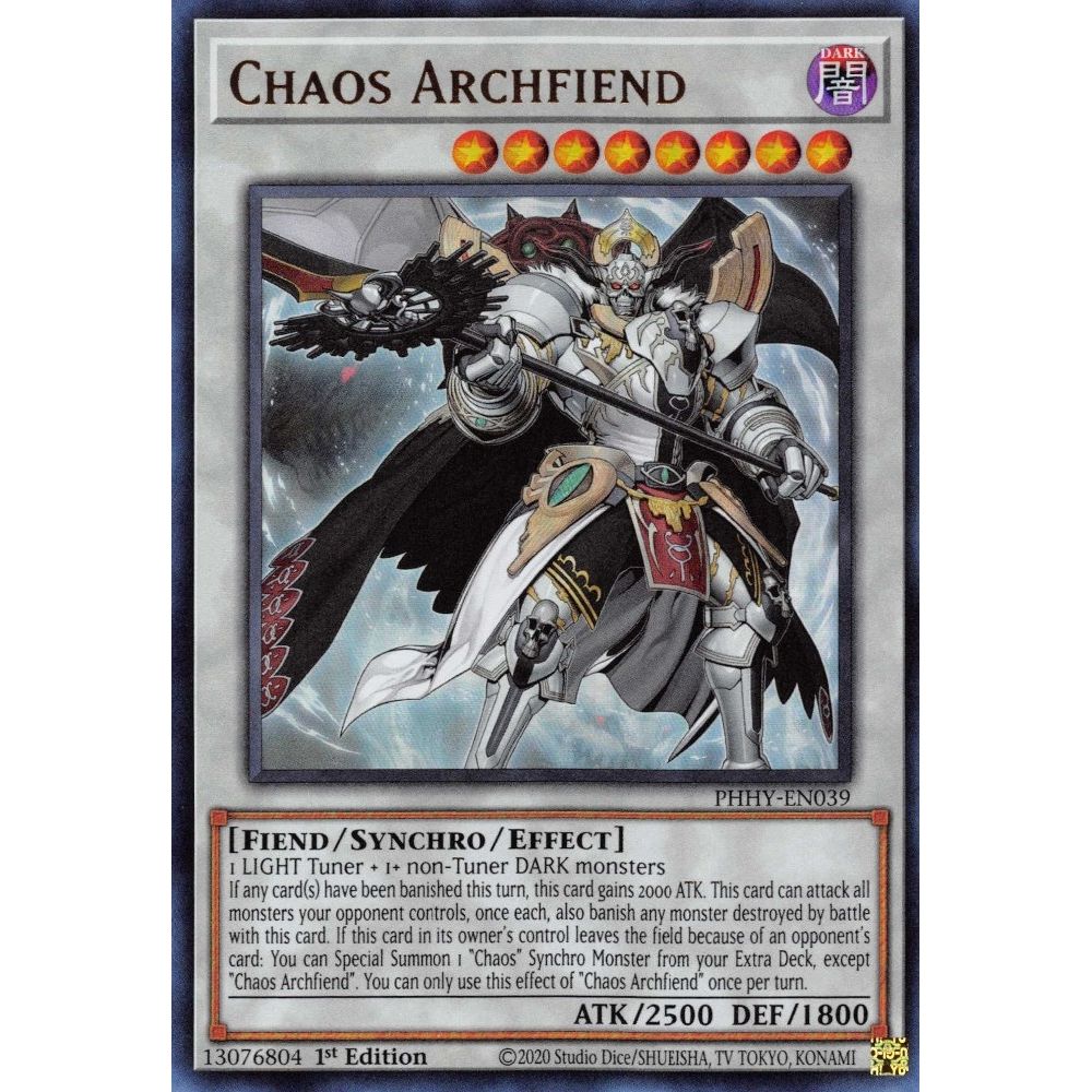 Image for Chaos Archfiend (PHHY-EN039) (PHHY) - YuGiOh