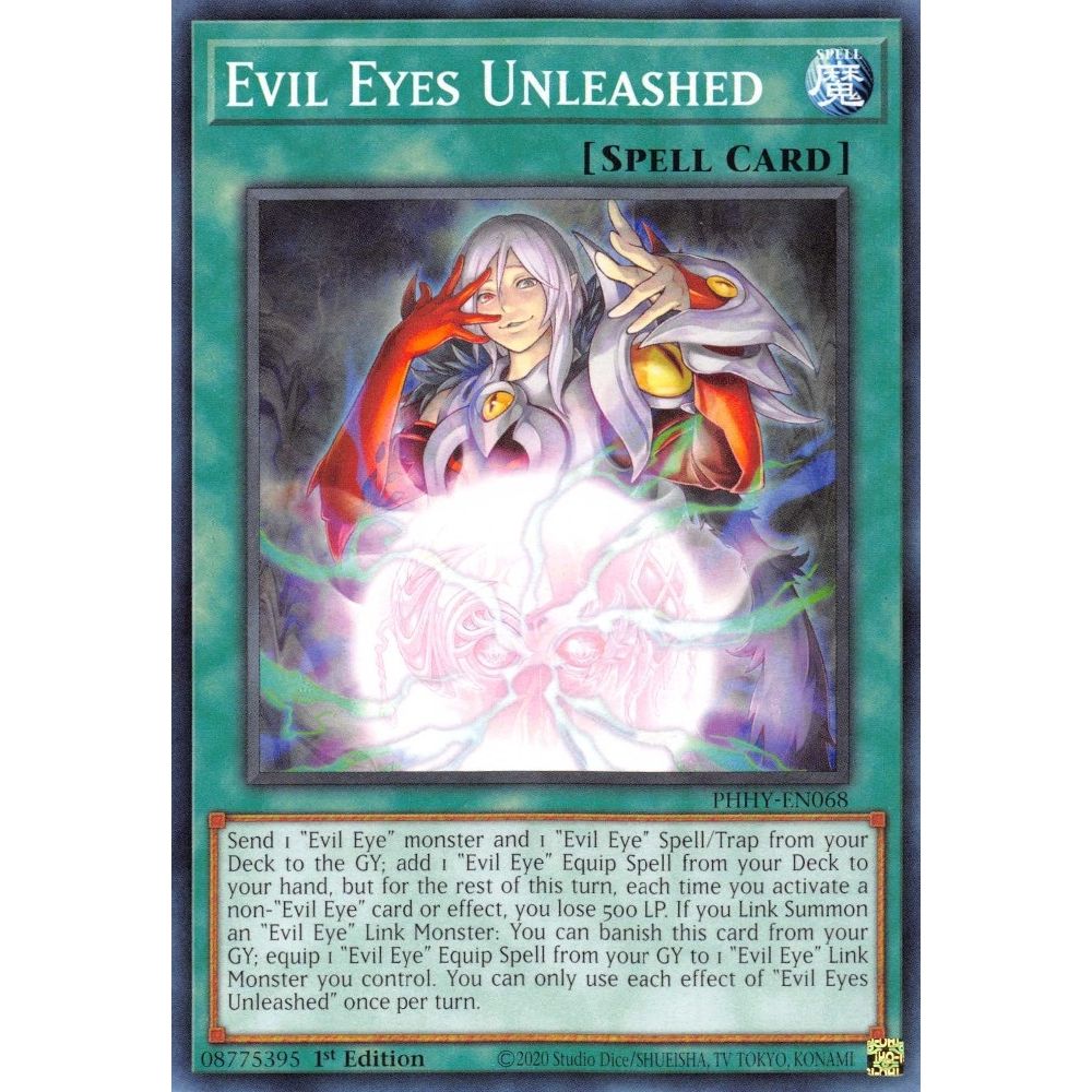 Image for Evil Eyes Unleashed (PHHY-EN068) (PHHY) - YuGiOh